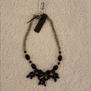 NWT J. Crew Black and Gold Necklace